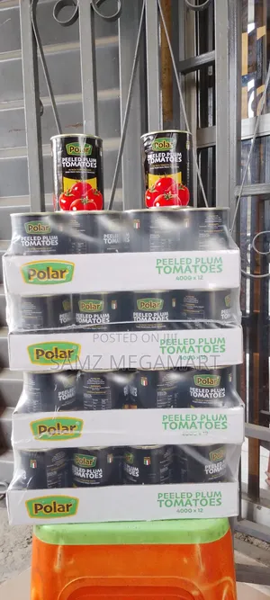 Polar Peeled Plum Tomatoes 24x400g