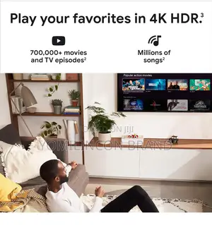 Chromecast With Google Tv () Tv in HDR - Sky Blue