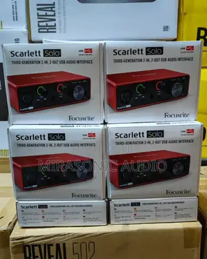 Focusrite Third Generation Scarlett Solo Sound Card
