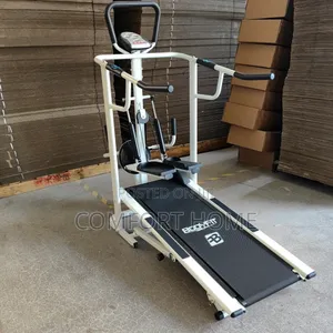 3in1 Manual Treadmill With Stepper and Twester