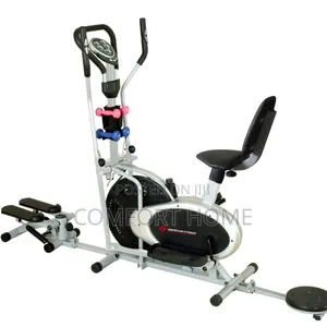 Life Top 5 in 1 Cross Trainer With Stepper, Twister Dumble -