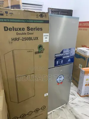 Freeze Frame Haier Thermocool Double Door Fridge HRF 250blux