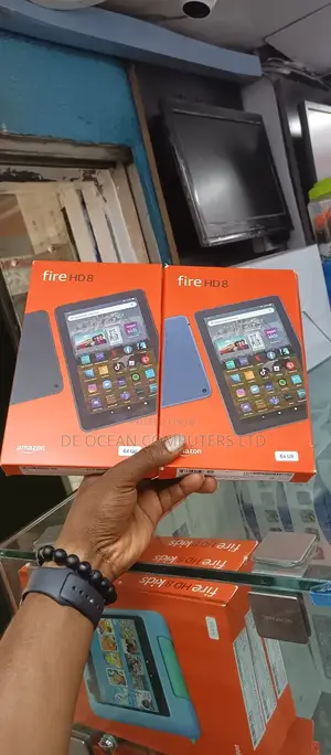 New Amazon Fire HD 8 64 GB Blue