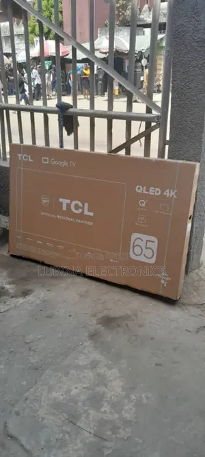 Brand New TCL 65" Qled Google Television✓Flamelees✓Wi-Fi✓