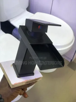 Black Water Full Basin Mixer Tap