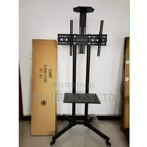 Mobile Tv Stand With Mount 32" - 65" - Black