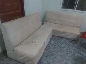 White Leather Sofa