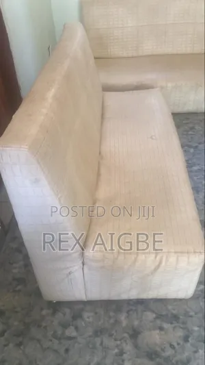 White Leather Sofa