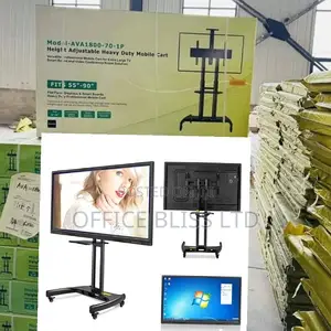 Tv Stand Mobile Cart 55" - 90"