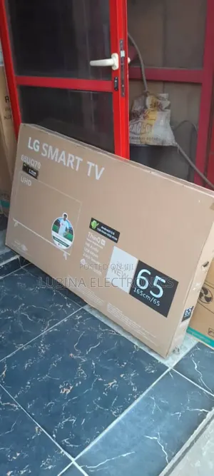 Brand New LG 65" Android Smart Tv✓Bluethoot✓Flameless✓Uhd