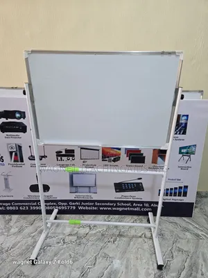 2x3feet Double Sided White Magnetic Board On Movable Stand