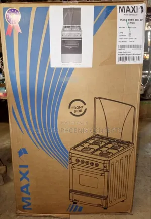 Maxi Gas Cooker (3 Gas Plus 1 Electric Burner