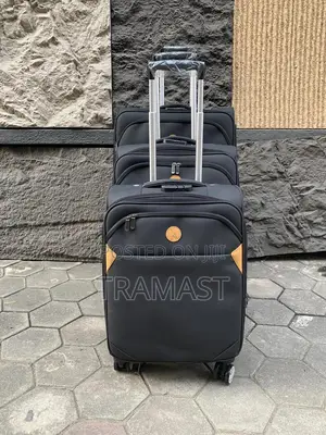 3 In 1 Faux Leather Travel Luggage