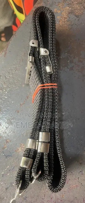 Black Security Belt With Iron Buckle