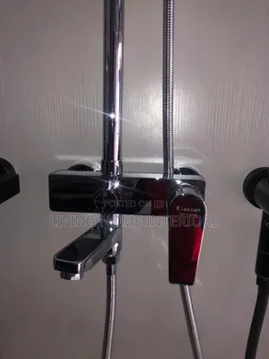 Chrome Bathroom Standing Shower Mixer