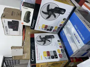 Built-in Battery Century 16" Recheargeable Fan With Led Ligh