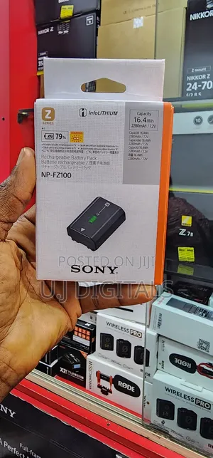 Original FZ100 Battery for Sony A7iv