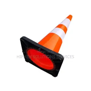 High Way Safety Square Traffic Cone