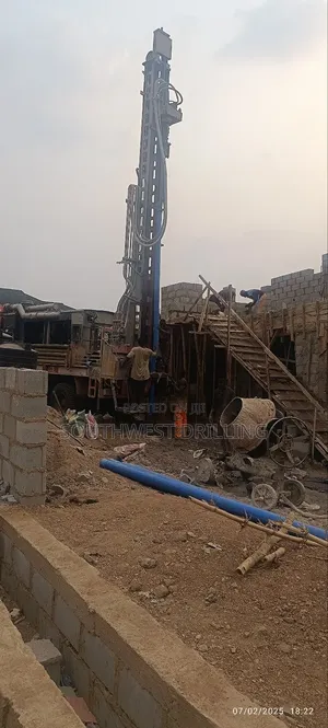 Borehole Drilling at Soka Sanyo Felele Challenge Ring Road