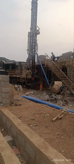 Borehole Drilling at Soka Sanyo Felele Challenge Ring Road