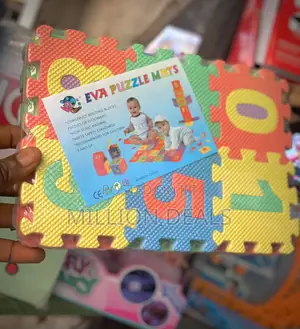 Eva Puzzle Alphabet N Numbers Multicolor Mat Toy