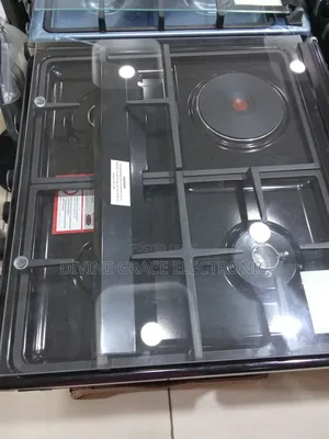 4+0 Maxi Wood Gas Cooker 4 Burners