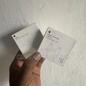 Original Apple iPhone Type C Charger for 15, 16 and 17 Series