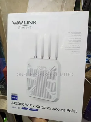 Wavlink Wifi6 Outdoor Dual Band 2.4g+5g Ax3000