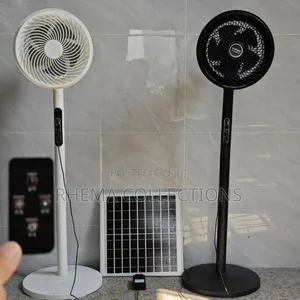 16inches Electric/Solar Powered Rechargeable Standing Fan