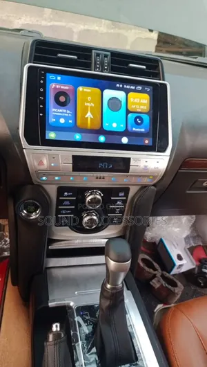 Toyota Prado 2018 Upgrade Console With Android GPS System