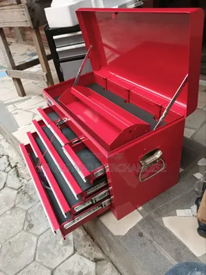 4 Step Six Drawers Tools Box (Empty)