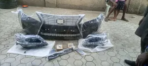 Complete Front Bumper And Full Light Lexus Rx350 2015 Model