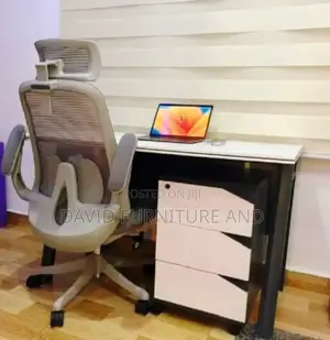 Adjustable Height Office Chair With Table