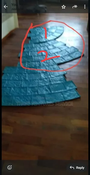 Rosette Circle Mat No1 No2 Instanblue Turkey