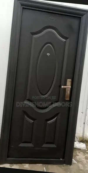 Steel Door Black 70mm