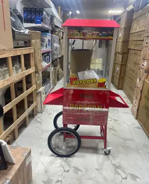 Popcorn Machine With Cart