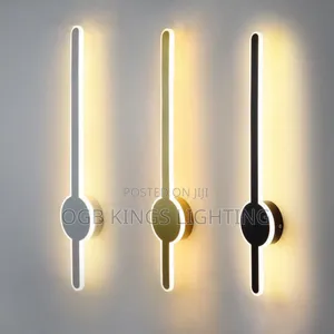 Minimalist Liner Wall Sconces Bedside Lighting Fixtures
