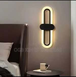 Bedroom Bedside Modern Minimalist Living Room Background