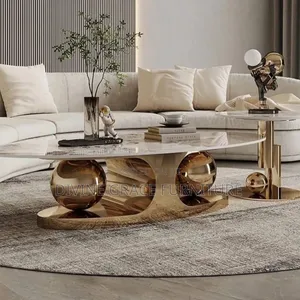 2 in Marble Top Imported Center Table