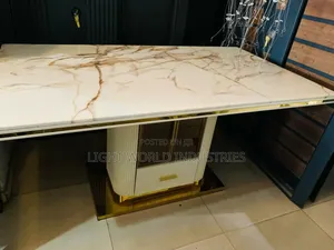 Luxury Six Seater Dining Set With Drawer