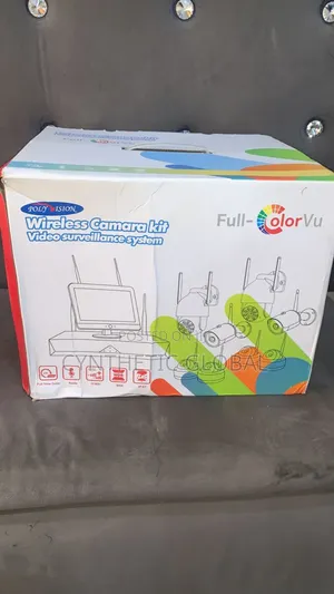 Polyvision 8 Channel Wireless Camera Kit Video Surveillance