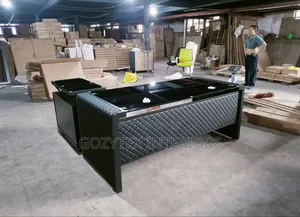 Glass Top Executive Office Table