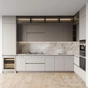 Kitchen Cabinets and Wall Unit
