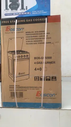 Four Burners Cooking Gas With Gas Oven