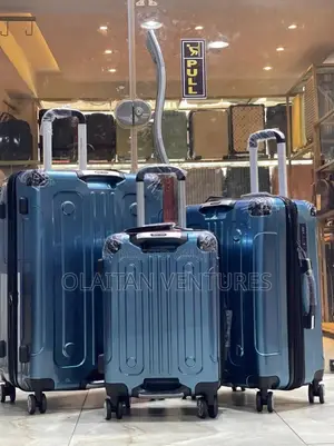 Set of 3 Rubber Luggage Box