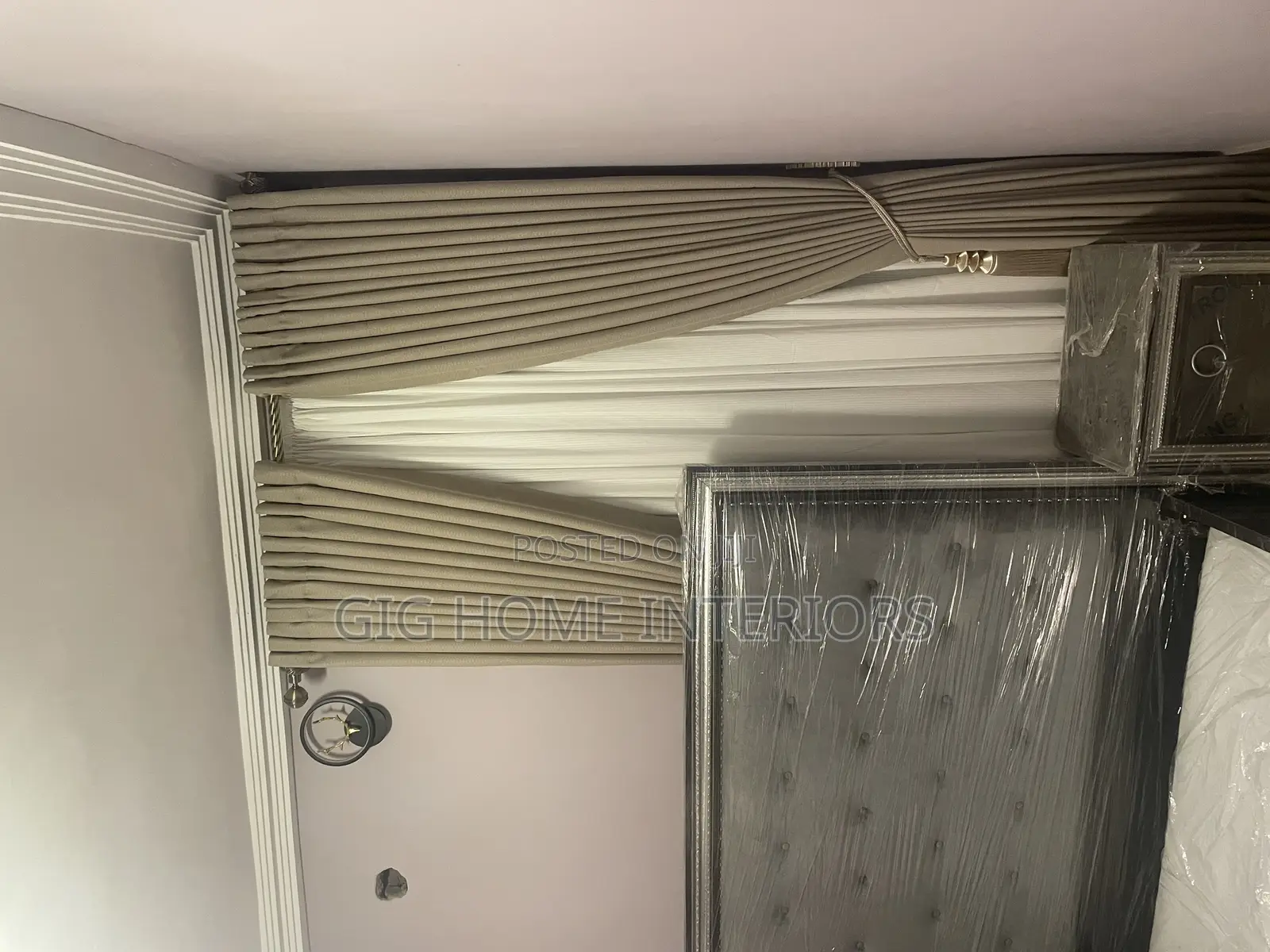 Turkish Premium Curtains Beige