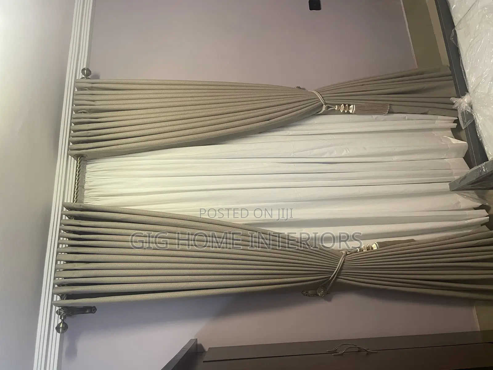 Turkish Premium Curtains Beige
