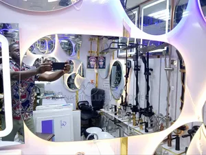 Led Quality Sensor Mirror 100*60 With Three Lights
