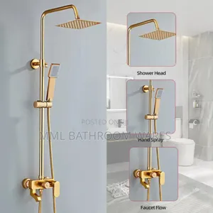 Gold Shower Mixers