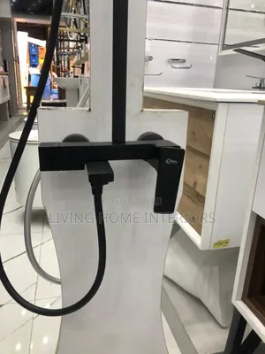 Luxury Black Standing Shower Mixer